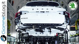 Skoda Octavia 2024 Production  Inside CAR MANUFACTURING CNC [upl. by Suirauqram270]