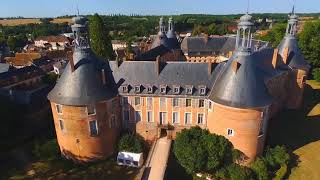 Petit survol du parc du chÃ¢teau de saint fargeau [upl. by Heiskell]