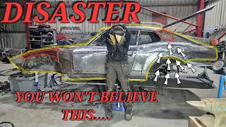 DISASTER So Much Filler So Many Layers Of Botch Repairs Restoration Of Our Disaster Datsun 260z [upl. by Dimphia136]