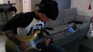 RJ Ronquillo  Jamming over a secondline bluesy track PRS DGT [upl. by Eilyr]