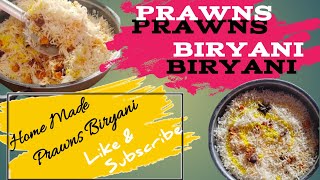 Home Made Prawns Biryani Prawns Biryani  Biryani [upl. by Wu240]