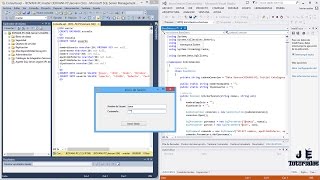 Inicio de Sesión Login con C y SQL Server [upl. by Sivahc]