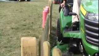 John Deere X950R vs Kubota vs Iseki  Fence Edge Mowing Competition [upl. by Carlisle]