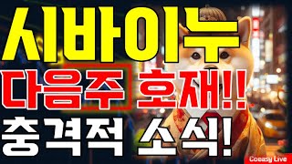 시바이누 전망 🔥quot 다음주 대형 호재quot🔥 2원 돌파 시나리오🔥 집 팔아 매수🔥🔥 [upl. by Shalom]