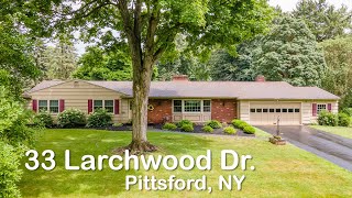 33 Larchwood Dr Pittsford NY [upl. by Zednanreh]