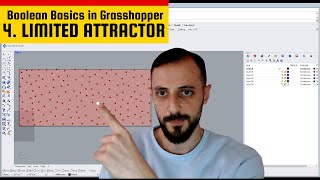 4Dynamic Attractor Points in Grasshopper grasshopper3d attractorpoints parametricmodeling 3d [upl. by Yrmac46]