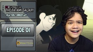 Jayce Reacts  The Tatami Galaxy Episode 1  A Cupid in Stagnation [upl. by Sotos94]