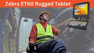 CSSI offers the Zebra ET60 tablet rugged and mobile warehouse worktool [upl. by Eilla]