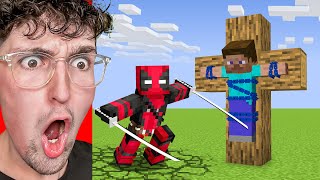 I Fooled My Friend with Deadpool in Minecraft [upl. by Daly]