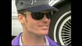 Vanilla Ice gets picked up in helicopter when his limo breaks down [upl. by Rosemary]