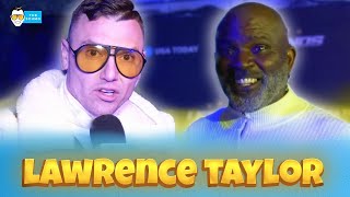 Lawrence Taylor Names Best AllTime NFL Defenders amp HITS on Helen Yee in Front of The Schmo [upl. by Ianej710]