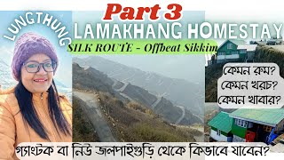 Lungthung Sikkim  লুংথুং  Lungthung Homestay  Lamakhang Homestay Lungthung  Thambi View Point 9 [upl. by Ennaylime]