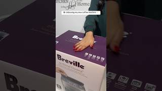 Unboxing Breville Coffee Machine unboxing coffeelove asmrvideo breville coffeemachines [upl. by Hildegaard]