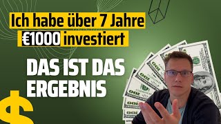 So sieht mein Depot nach über 7 Jahren investieren aus inklusive der Dividendenzahlungen [upl. by Lorrad440]