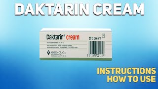 Daktarin cream how to use Mechanism of action Uses Dosage Side Effects [upl. by Haral]