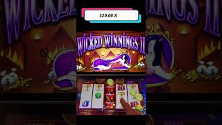 SUPER BIG SURPRISE WIN on WICKED WINNINGS SLOT MACHINE gambling casino slots bigwin [upl. by Medarda]