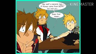 Kingdom hearts comics dub roxas is our son [upl. by Safko979]