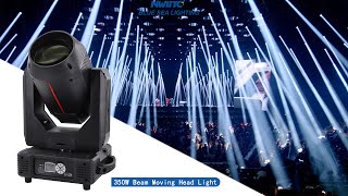 17R 350w Beam Moving Head Light blue sea lighting [upl. by Nosretep]