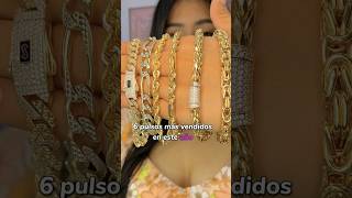 6 pulseras más vendidas en este año oro oro14k joyeria joyeriafina joyeros [upl. by Cad]