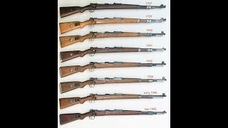 K98k Mauser Evolution Through WW2 [upl. by Flieger763]