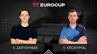 1900 Vadym Zaryshniak  Vitalii Krokhmal 12112024 TT EuroCup Ukraine Master TABLE 4 [upl. by Monney]