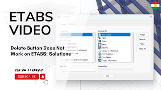 Delete Button Does Not Work on ETABS Solutions [upl. by Stryker]