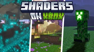 How to Install Minecraft Bedrock Shaders on Xbox Consoles Tutorial [upl. by Oitaroh]