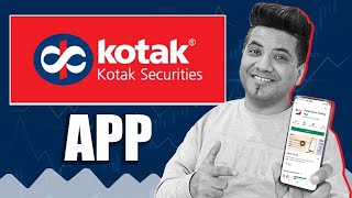 Kotak Securities Trading Demo  Mobile App Review Research Funds Options Chain Stop Loss Order [upl. by Staw]