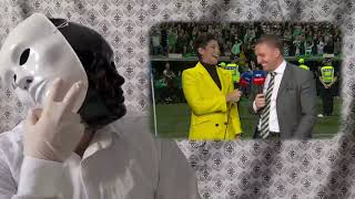 Mr Mime Reaction Brendan Rodgers Post Match Interview Celebration Kilmarnock 0 vs 5 Celtic 150524 [upl. by Seyah]