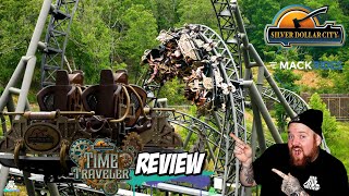 Extreme Überkopf Dreh Achterbahn zum Zeitreisen im Wald  Silver Dollar City  MACK Rides  Review [upl. by Reagan]