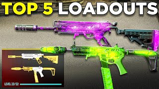 TOP 5 META SMG LOADOUTS in SEASON 5 👑 Warzone 3 Best Class Setups  MW3 [upl. by Aicemaj]