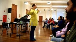 Dinâmica com 4 vozes  Curso Música Coral Para Professores [upl. by Carie]