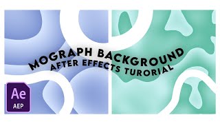 Mograph Background Tutorial NO PLUGINS  After Effects [upl. by Bumgardner]