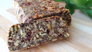 Healthiest seed Bread recipe No gluten No eggs No dairy [upl. by Bernette]