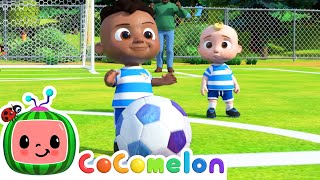 Soccer Song Football Song  Singalong with Cody CoComelon Kids Songs [upl. by Winfred2]