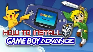 HYPERSPIN  GAMEBOY ADVANCE setup guide 2015 [upl. by Ardnossac236]