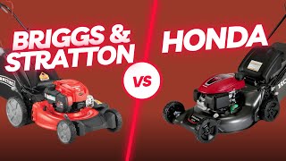 HONDA Lawn Mower VS TORO amp CRAFTSMAN Briggs amp Stratton Comparison [upl. by Ateekan]