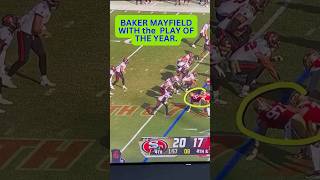 Baker Mayfields INSANE Play of the Year shorts [upl. by Hotze]