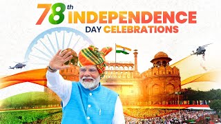 78th Independence Day Live  PM Modi Live from the Red Fort  15 August 2024 Live [upl. by Idelson]