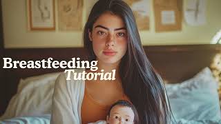 Breastfeeding tutorial 4k with Sophia Love [upl. by Airrotal3]