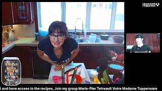 English Tupperware Party  Meal Prep Maria Meriano and MariePier Tétreault [upl. by Niatirb]