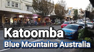 Katoomba Town Centre  Blue Mountains NSW Australia  Night Walking Tour [upl. by Daren]