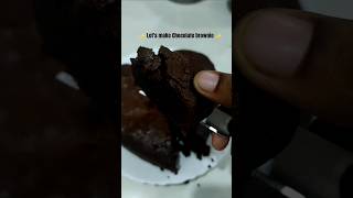 Chocolate brownie 🍫  Aadhisree shorts brownie fypシ゚viral [upl. by Heida]