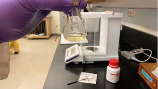 Multistep Synthesis Benzilic Acid Part 1  Synthesis Benzoin [upl. by Hajar]