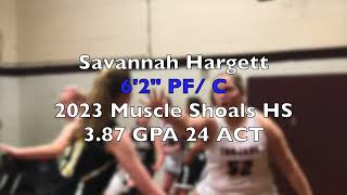 Savannah Hargett 2023 WB [upl. by Melliw]