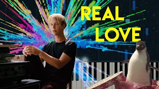 Tom Odell  Real Love Piano Tutorial [upl. by Oibirot]