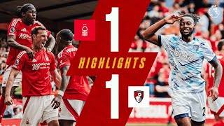 Forest 11 AFC Bournemouth  Premier League Highlights 🎞️ [upl. by Fotinas]