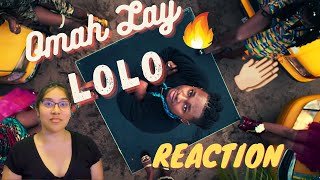 Omah Lay  Lo Lo Official Video  REACTION [upl. by Engelbert]