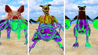 TURNED ALL NEW ZOOCHOSIS MUTANT ANIMALS INTO NEW VIRUS In Garrys Mod [upl. by Ainesej]