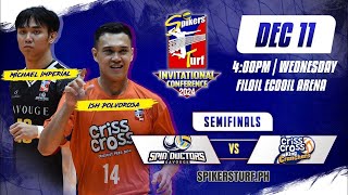 SAVOUGE vs CRISS CROSS  Full Match  Semifinals  2024 Spikers Turf Invitational Conference [upl. by Elohc]